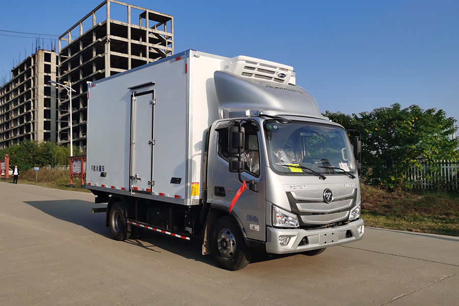 大田镇福田欧马可4.2米冷藏车