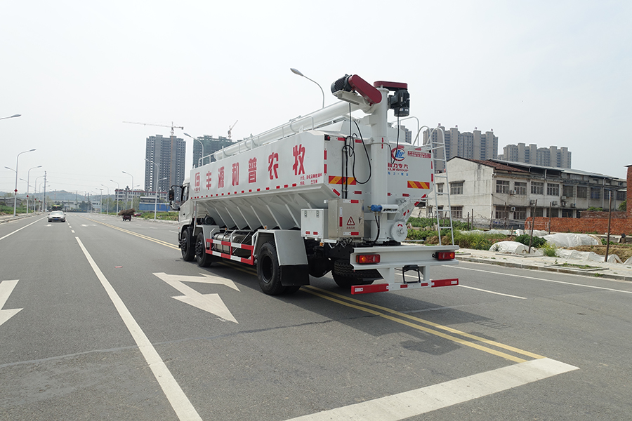 榆社东风天锦15吨散装饲料车