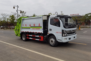 青海东风6吨压缩式垃圾车