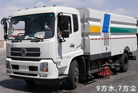 东风天锦8吨洗扫车